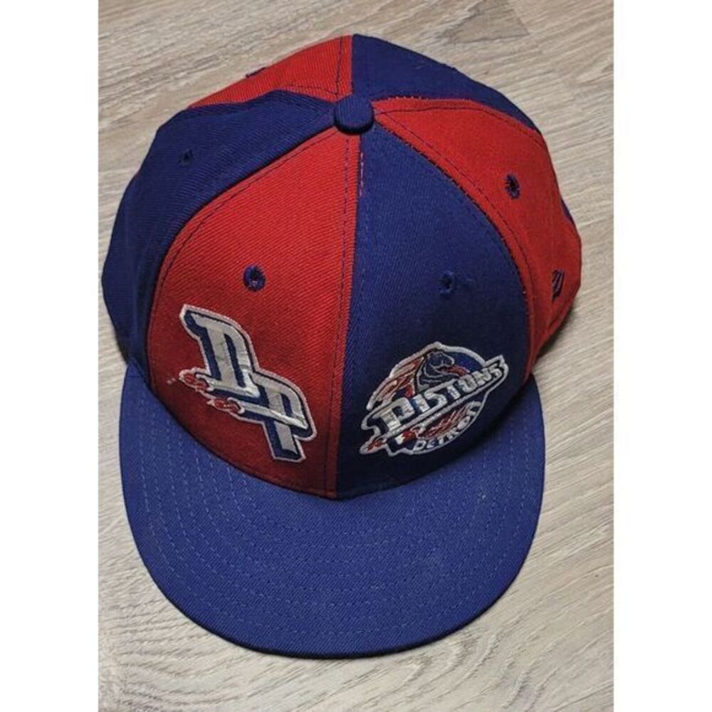 Detroit Pistons 59Fifty New Era NBA Blue Red Fitted 7¾
